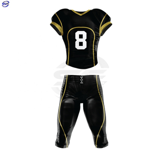 Custom Quality American Football Uniform for Youth and Adults Short Sleeve Football Jersey Set from Pakistan for Team Wear - Product Image 1
