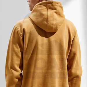 เสื้อฮู้ดดี้ปักลายคุณภาพสูงสำหรับผู้ชาย ทรงปกติ ผ้าคอตตอนผสม ใส่ได้ในฤดูหนาว สไตล์สตรีทแวร์ ผ้าฟลีซ - Product Image 5