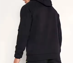 ชุดวอร์มลำลองผ้าฟลีซสำหรับผู้ชาย, ชุดวอร์มผ้าฝ้ายขนแกะพร้อมฮู้ดแห้งเร็วและระบายอากาศได้ดี - Product Image 5