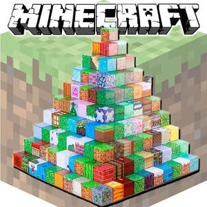 Jouets de construction en plastique magnétique pour Minecraft, ensemble de construction éducatif certifié EN71/CPC/GCC - Product Image 2