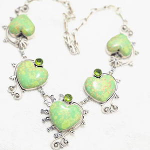 Collar de Plata de Ley Estilo Navajo Cilacis de Alta Calidad, Hecho a Mano con Turquesa Natural Azul y Latón, Joyería Única para Regalo - Product Image 1