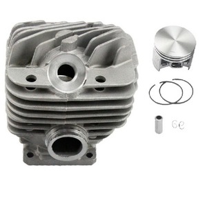 Cilindro e Pistone 50 mm Compatibili con Motosega a Benzina Stihl MS440 Industriale 58cc, Nuovo, OEM Rif. 500015 - Product Image 1