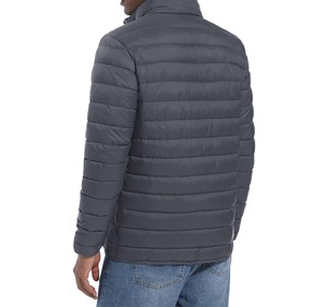 Chaquetas de hombre con cremallera de alta calidad, chaqueta acolchada con cuello vuelto personalizada, chaquetas de invierno a prueba de viento con estilo informal - Product Image 2