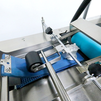 Machine d'étiquetage automatique YM210D directe usine pour bouteilles plates, boîtes et sacs, avec imprimante de codes de date intégrée