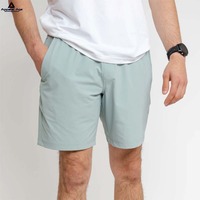 2025 Logo personnalisé lettre impression extérieur élastique cordon été Polyester coton Shorts décontracté hommes Shorts pour hommes
