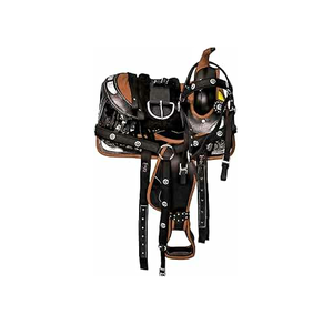 Factory Made Leather Trail <b>Saddle</b> Premium Quality Western Horse <b>Saddle</b> Tooling Western Style for Competitive Trail Riding - Product Image 3