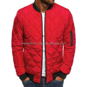 Chaqueta acolchada para hombre, informal, con cremallera, prendas de vestir cálidas para invierno, abrigo de alta calidad - Product Image 4