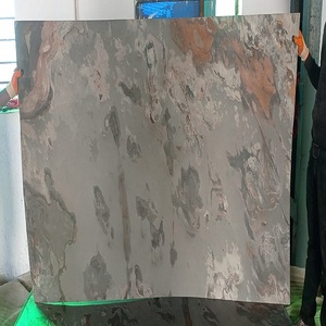 MEILLEUR PRIX Écologique 2mm D'épaisseur Placage De Pierre D'ardoise Surface Naturelle Facile À Transporter Bloc Soutenu En Résine pour Une Utilisation Décorative Intérieure - Product Image 5