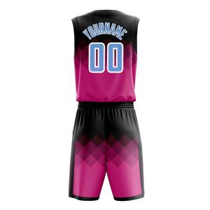 Uniforme de Baloncesto de Tela Suave de Poliéster con Diseño Personalizado, Logotipo Personalizado, Nombre del Equipo Impreso de Alta Calidad, Secado Rápido y Transpirable - Product Image 4