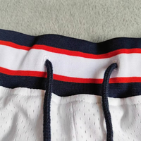 2025 nouveau Design rétro USA basket-ball Shorts populaire respirant maille National toutes les équipes brodé basket-ball Shorts
