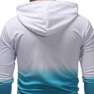Sudaderas con capucha 100% calidad superior sudaderas con capucha hechas a medida sublimación Sudadera con capucha en blanco para hombres logotipo personalizado pulóver sudadera servicio OEM - Product Image 4