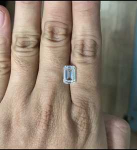 เพชรทรงเหลี่ยมมรกตจากโรงงานโดยตรง น้ำหนัก 1 กะรัต ถึง 5 กะรัต คุณภาพไร้ตำหนิ พร้อมใบรับรอง IGI ราคาขายส่งจำนวนมาก - Product Image 3