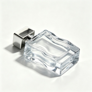 Wholesale US Stock Warehouse 100ml Square Luxury Designer <b>Perfume</b> <b>Bottle</b> EDP EDT Lasts 12h <b>Spray</b> Screw Cap Stainless Glass Model - Product Image 2