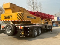 Grue de chantier d'occasion Sany 25 tonnes 250S avec moteur Weichai, boîte de vitesses, moteur et pompe, hauteur de levage 47m