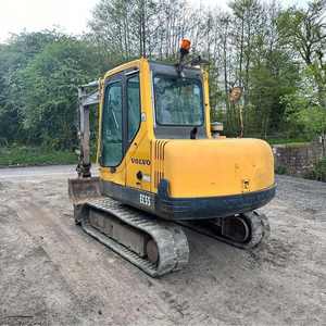 Mini-excavatrice Volvo EC55 2003 d'occasion en bon état avec moteur, boîte de vitesses, godet de 0,18 m³, puissance de 36 000 W - Product Image 2