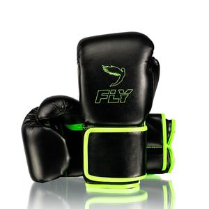 Guantes de Boxeo de Entrenamiento Profesional Personalizados, Cuero Genuino de Alta Calidad, Diseño Fly, Logotipo Personalizado, Tallas de Kick Boxing 12oz 16oz - Product Image 1