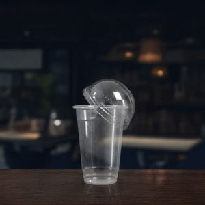 Vasos Desechables de PP/PET de Pared Simple Transparentes de 12/16/20/24 oz con Tapas de 95 mm para Bebidas Calientes y Frías, Venta al por Mayor de Fábrica en Vietnam - Product Image 5