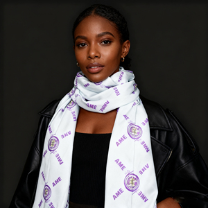 Écharpe en soie classique pour femmes, avec lettres grecques, pour toutes les sororités, châle de sœurterie - Product Image 2