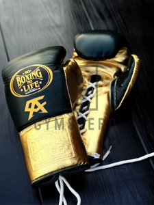 Guantes de Boxeo de Piel de Vacuno Genuina de Alta Calidad a Precio de Mayoreo, Correa de Muñeca Ajustable, Logotipo Personalizado, Sin Boxeo No Hay Vida - Product Image 2