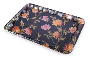 Premium <b>Metal</b> Enamel Serving Tray Handcrafted Finish For Home Hotel Restaurant Dining And Serving Purpose - Product Image 6