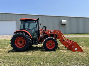 2024ใช้สำหรับรถแทรกเตอร์ Kubota M5 111 90HP 70HP เครื่องยนต์ดีเซล4x4เครื่องจักรมือสองพร้อมเกียร์แบ็คโฮขายดี - Product Image 3