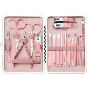 Kit de Manicura para el Cuidado de las Uñas en Casa, Juego Completo de Herramientas, Kit de Manicura para Salón y Hogar, Herramientas para el Cuidado de las Uñas - Product Image 1