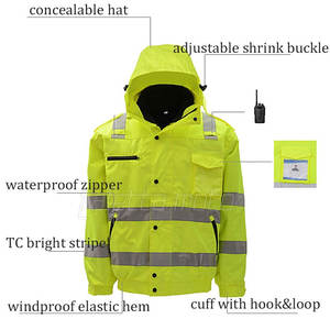 Chaqueta de Seguridad de Alta Calidad, Nuevo Estilo, Reflectante, Ligera, Chaqueta de Seguridad Más Vendida - Product Image 5