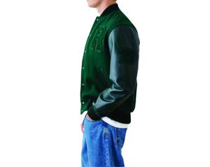 Nuevo diseño de moda, chaquetas universitarias sueltas, parches de chenilla, Letterman College Bomber, béisbol, soporte para hombre, invierno, servicio OEM - Product Image 3