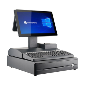 Sistema POS LICON 15.6" con Windows 10, I3, 4GB, 64GB Disco Rigido, Registratore di Cassa All-in-One ad Alta Risoluzione con Stampante 58MM, Nero, per Supermercati - Product Image 3