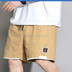 กางเกงขาสั้นผ้าฝ้าย 100% ไซส์ใหญ่สำหรับเด็กผู้ชาย ใส่เล่นกีฬาหรือใส่ลำลองในฤดูร้อน สไตล์ลำลองสุดเทรนด์ ใส่สบายๆ แบบขาสั้นห้าส่วน ทรงตรง - Product Image 6
