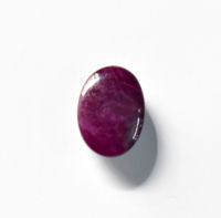 Cabochon étoile de rubis naturel en vrac, pierre précieuse en vrac, cristal étoile de rubis pour la fabrication de bijoux et d'artisanat en cristal