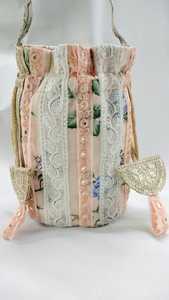 Haute qualité à la main femmes Mini Potli sac cadeau de mariage mode Style poignet sac à main perle broderie cordon fermeture - Product Image 5