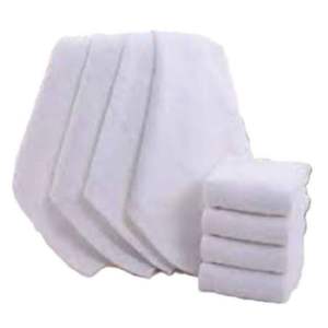 Toalla de mano de algodón 100% para Spa, duradera, absorbente de agua, logotipo personalizado, blanco sólido, Toalla de baño de punto de alta calidad para hoteles y spas - Product Image 2