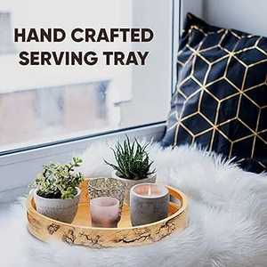 ชุดถาดชาวอลนัทสีดำแบบทันสมัยถาดเสิร์ฟไม้ทรงสี่เหลี่ยมผืนผ้าสำหรับใช้ในบ้านสำหรับงานแต่งงานขนมปังขนมอบ - Product Image 3