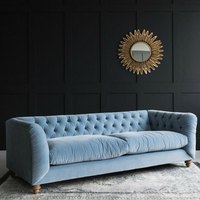 Handgemachte Designer 3-Sitzer Samt Stoff Sofa Set Stylish Trendy für Villa & Home für den Großeinkauf in der Industrie