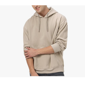 Sweat-shirt à capuche personnalisé de haute qualité 300-320 g/m² pour hommes, imprimé, 100 % coton/polyester, sweat-shirt d'hiver surdimensionné - Product Image 1