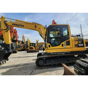 90% nouvelle pelle sur chenilles Komatsu PC120-8/PC120-6/PC130-7 importée du japon avec pompe à engrenages moteur et moteur - Product Image 3