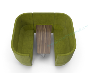 Cabine de confidentialité pour restaurants commerciaux/meubles de cabine de confidentialité pour restaurants/sièges de cabine de confidentialité pour restaurants cabine de cabine de restauration - Product Image 2