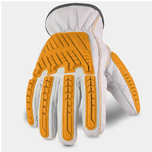 Recién llegado, guantes de seguridad para adultos, transpirables, flexibles, con dedos completos, a prueba de agua y resistentes a las vibraciones, guantes mecánicos TPR - Product Image 2