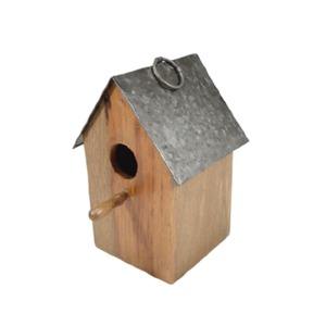 บ้านนกขนาดมาตรฐานบ้านและเฟอร์นิเจอร์สัตว์เลี้ยงสไตล์ใหม่สีน้ำตาลสำหรับตกแต่งบ้านและสวน - Product Image 3