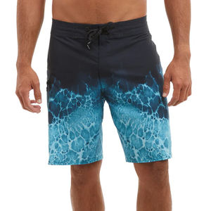 Pantalones cortos de secado rápido para hombre, pantalones cortos deportivos impermeables para correr, cómodos pantalones cortos elásticos de cintura personalizada para Fitness, sólidos - Product Image 4