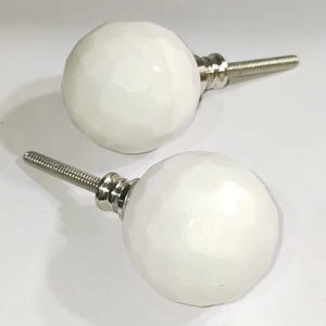 Tiradores de Cajón de Mármol Pulido Impermeables de Alta Calidad Hechos a Mano, Diseño Interior de Lujo con Estilo Amoroso - Product Image 1