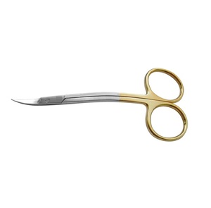 Ciseaux courbes TC LaGrange 11 cm en acier inoxydable, ensemble d'instruments chirurgicaux manuels, certifiés CE, norme allemande, certifiés ISO13485 - Product Image 3