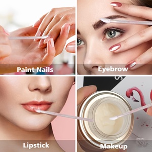 Micro Pinceaux À Lèvres Brosse À Lèvres Professionnelle Cils En Cristal Applicateurs De Brillant À Lèvres De Qualité Personnalisée Extensions De Cils En Gros - Product Image 4