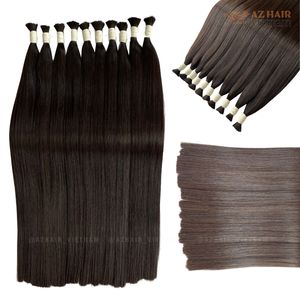High Quality 1B 100% <b>Silky</b> Straight Vietnamese Remy Bulk Human Hair Extensions 30 Inches No Tangle No Shedding Wholesale - Product Image 5