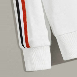 Sudadera de cuello redondo para hombre de alta calidad 100% algodón bordado ropa de invierno y ropa de calle sudadera cálida - Product Image 3