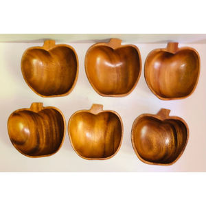 Bol en bois de forme personnalisée faite à la main de qualité supérieure pour le restaurant et l'hôtel pour l'exportation mondiale - Product Image 6