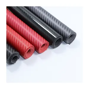 Funda <span class=keywords><strong>para</strong></span> <span class=keywords><strong>volante</strong></span> de cuero y fibra de carbono <span class=keywords><strong>para</strong></span> tapicería de coche, venta al por mayor de fábrica - Product Image 1