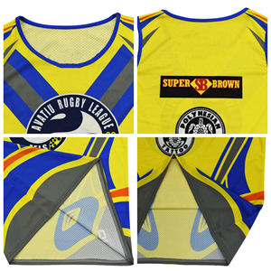 Vêtements de sport personnalisés à séchage rapide pour le fitness avec débardeurs, impression par sublimation, vente en gros - Product Image 3