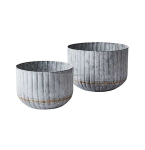 Macetas hechas a mano, macetas decorativas para flores, macetas para el hogar, jardín y decoración de fiestas, macetas de Metal - Product Image 2